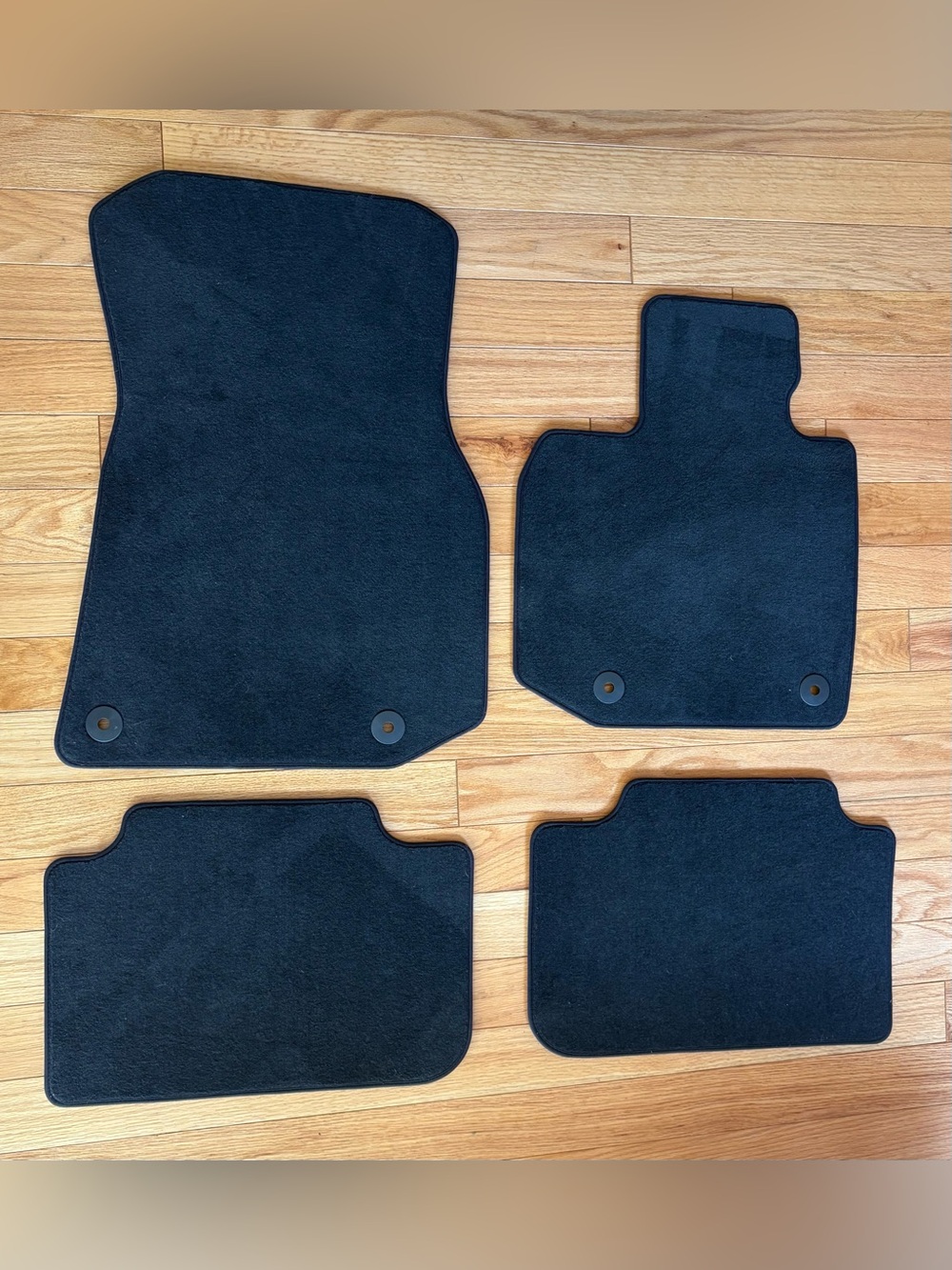 BMW C3 G45 Velour Black Carpet Floor Mat Set 2025-26- - 5A345F8-05 Genuine OEM